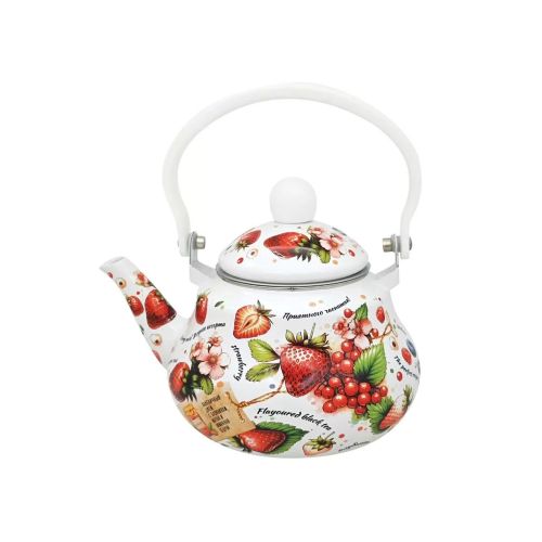 Чайник эмалированный 1,5л Appetite, Ягодный микс, индукция, FT11-BM 509342