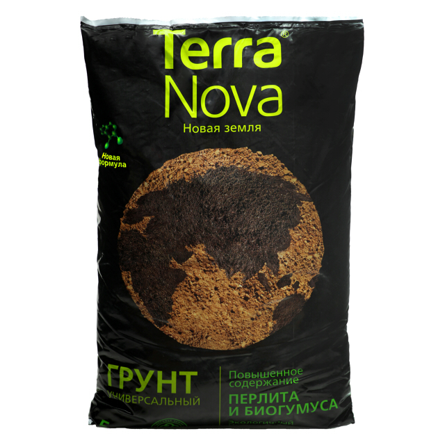 Грунт УНИВЕРСАЛЬНЫЙ с биогумусом и 10% перлита,  2,5 л TERRA NOVA