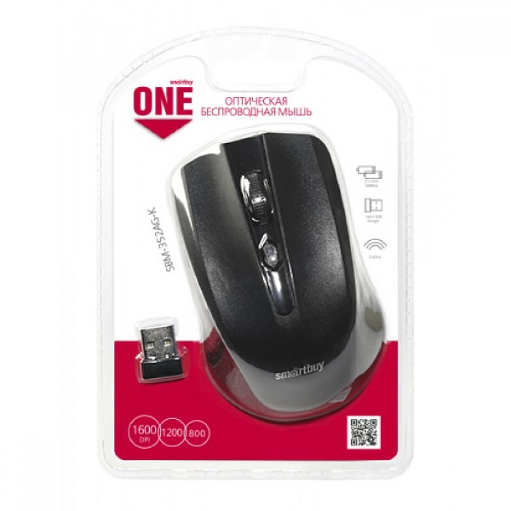 Мышь беспроводная SmartBuy ONE 352