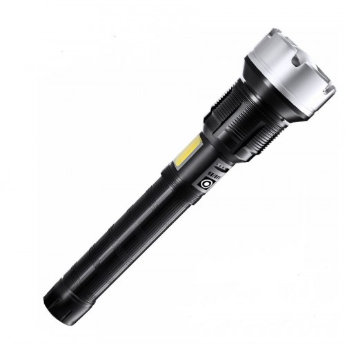 Фонарь светодиодный аккумуляторный 1LED-P90 супермощный (2-АКБ 26650\18650)USB зарядка
