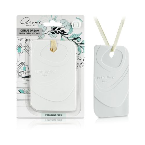 Ароматизатор воздуха дома для дома АЕР Fragrant Card Citrus dream 105243