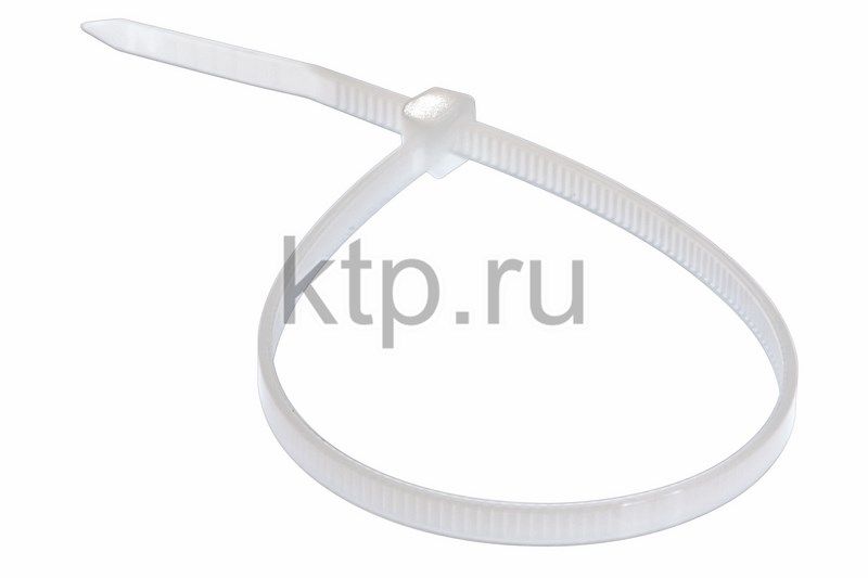 Хомут (стяжка) nylon 3,6 х 250 мм 100 шт белый REXANT