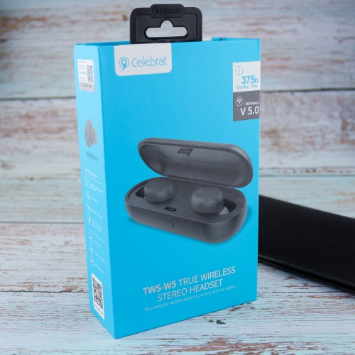 Наушники внутриканальные TWS Bluetooth Celebrat TWS-W5