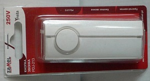 Кнопка для звонка Zamel PDJ-213 (IP44)