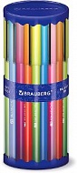 Ручка шариковая синяя 0,35mm BRAUBERG "GRADE NEON" 143710