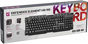 Клавиатура беспроводная Defender HB-195