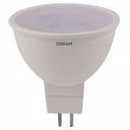 Лампа светодиодная GU5.3 220В  5 Вт MR16 4000К холодная, матовая OSRAM LV 422