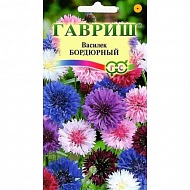 Семена Цветы Василек Бордюрная смесь, 0,2г., Гавриш