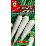 Семена Дайкон Японский белый длинный, 1г., Аэлита