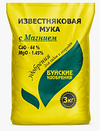 Удобрение Мука известняковая с магнием 3 кг