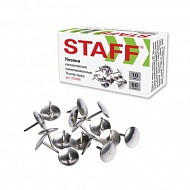 Кнопки канцелярские 10мм (50шт) STAFF 225286