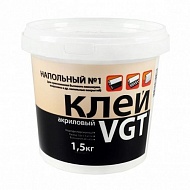 Клей VGT акриловый напольный "Эконом" 1,5 кг