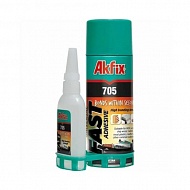 Набор для склеивания Akfix 705 МДФ (В65+200мл)