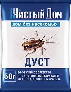 Средство от насекомых тараканов ДУСТ ЧД