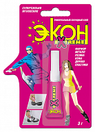 Клей super ЭКОН Экстрим, 3 гр