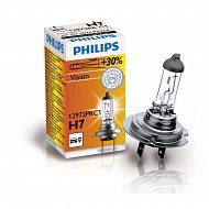 Лампа автомобильная галогеновая H7 12В  55 Вт "PHILIPS"