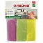 Салфетка из микрофибры плотные 30х30 см (3 шт) LAIMA 601245