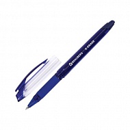 Ручка гелевая стираемая синяя 0,7mm "BRAUBERG" 143333