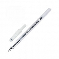 Ручка гелевая чёрная 0,5mm BRAUBERG "АРКТИКА-М" 143958