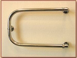 Полотенцесушитель П-образный нерж. 1" 320-500