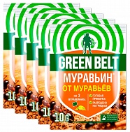Средство для борьбы с муравьями Green belt Муравьин 10гр