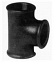 Тройник черный   1/2" (15 мм)