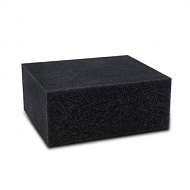 Губка черная химостойкая GRASS 120х100х50мм IT-0453