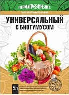 Грунт Универсальный с БИОГУМУСОМ 5л Пермагробизнес