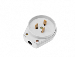 Вилка для электроплиты 2Р+Е 32А 220V белая 