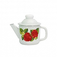 Чайник эмалированный 1,0л Малина ММК Эмаль 01-2707/4