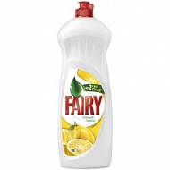 Средство для мытья посуды "Fairy" Лимон 1000мл ИРАН