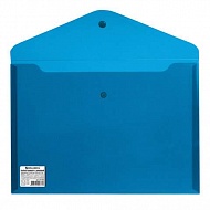 Папка-конверт с кнопкой А4 BRAUBERG 221362