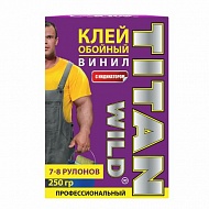Клей обойный Titan Wild виниловый, 250г, коробка