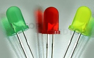 Светодиод 5мм 3V (зеленый) 