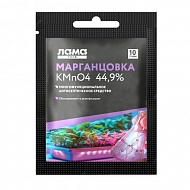 Удобрение Перманганат калия (марганцовка) 10 гр Лама Торф