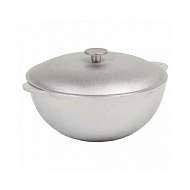Казан 22,0л с крышкой ТАТАРСКИЙ, Алюминий DARIIS 22-2
