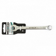 Ключ комбинированный 13 мм, CrV, матовый хром Stels 15209