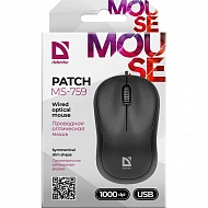 Мышь проводная  USB Defender MS-759